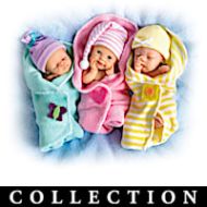 Sherry Rawn "Bundle Babies" Miniature Lifelike Baby Dolls