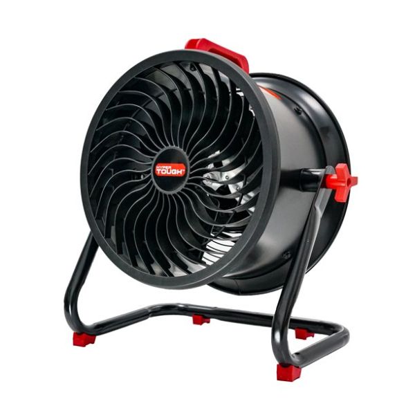 Hyper Tough HT 10 Inch Turbo Drum Fan Red & Black