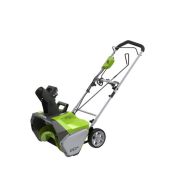 Greenworks 13 Amp 20 in. Corded Electric Snow Thrower, 2600502