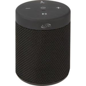 iLive ISBW108 Waterproof Fabric Wireless Bluetooth Speaker - Black