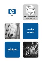 hp color LaserJet 4550 series Service Manual