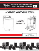 AM-5 Whirlpool Apartment Maintenance Series Laundry manual