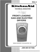 Whirlpool KitchenAid KEHS01PMT Front Loading Gas & Electric Dryer